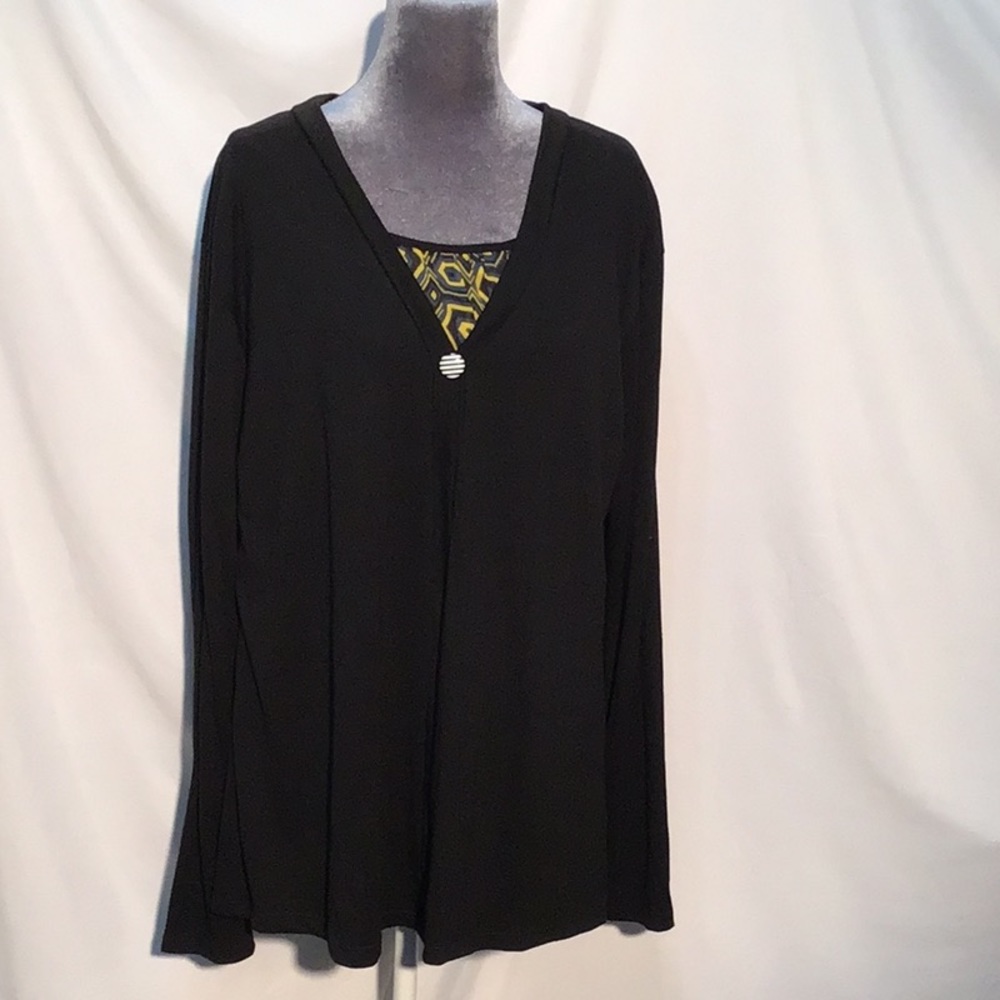 Roman Fashion layered tunic size 2X